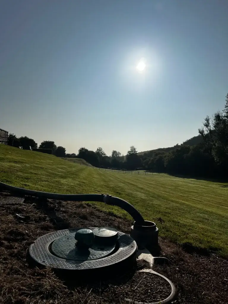 Septic tank emptying in Somerset & North Devon